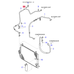 Вимикач 0K2FA-66540 Mobis