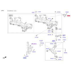 Подушка двигуна 62499-2W001 Mobis