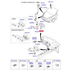 Выключатель 93370-1E000OR Mobis