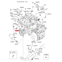 Датчик тиску олії 94771-3C010 Mobis