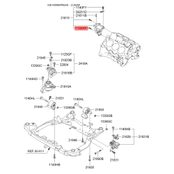 Болт системи охолодження 21614-3E101 Mobis