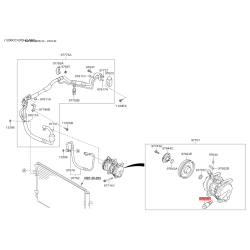 Регулирующий клапан, компрессор 97674-3T100 Mobis
