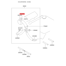 Шланг (трубка) вакуумная 17905-39999JA Mobis