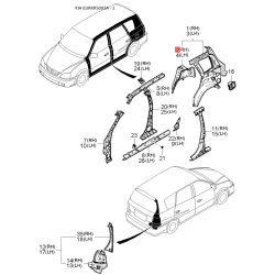 Антенна 0K2FC-66930 Mobis