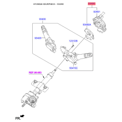 Віта пружина, подушка безпеки 93490-1R410 Mobis