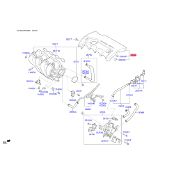 Крышка головки цилиндра 29240-27460 Mobis