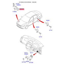 Система помощи при парковке 96630-2H000 Mobis