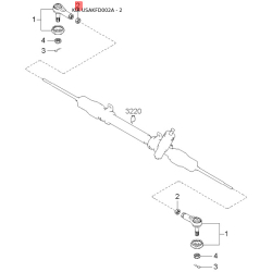Блок кнопок стеклоподъёмника левый 93580-FD000XO Mobis