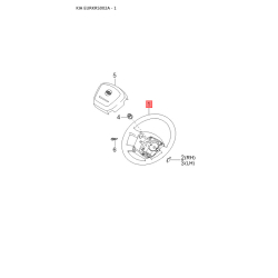 Плафон освещения багажника 0K2FB-5158044 Mobis