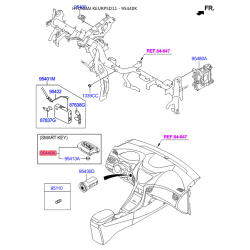 Брелок без ключа 95440-3X100 Mobis