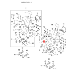 Манжета (сальник) полуоси левая (полуось передняя левая) 43119-3A011 Mobis