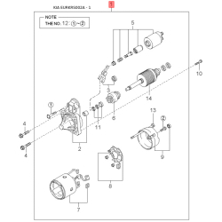 Ручка важеля перемикання передач МКПП 0K2N3-46030A Mobis