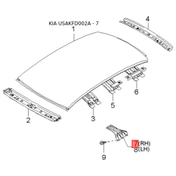 Проводка (джгут, коса) акумулятора 37200-FD010 Mobis