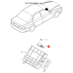 Облицювання передка (морда) 64100-3C100 Mobis