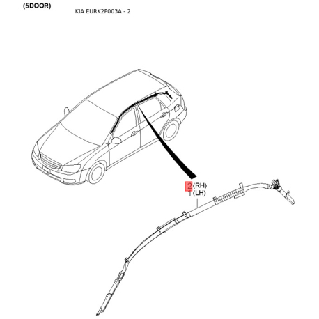 Диск 52910-2F600 Mobis - 529102F600 - схема з каталогу 2, EURK2F003A 529102F600