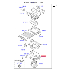Запобіжники нижні 97112-3XAA0 Mobis