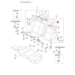Прокладка трубы выхлопного газа 28764-FD000 Mobis