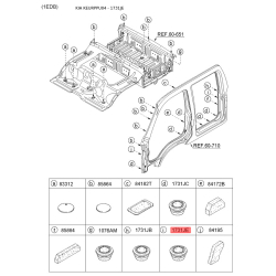 Заглушка кузова и двери K9950-33000J Mobis