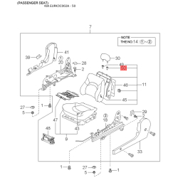 Суппорт тормозной без колодок левый 58310-38A10 Mobis