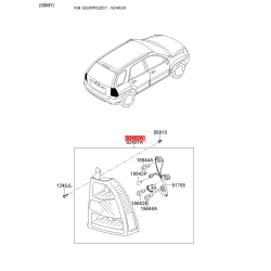 Ліхтар задній правий 92402-03000 Mobis