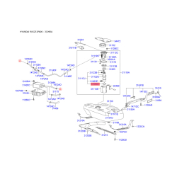 Прокладка датчик рівня палива 31090-25000 Mobis