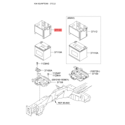 Кріплення акумулятора 37112-1M450 Mobis