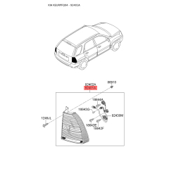 Фонарь задний левый 92401-1F510 Mobis