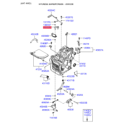 Важіль датчика селектора АКПП 45932-3A540 Mobis