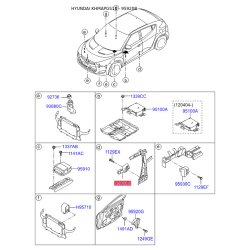 Устройство управления, подушка безопасности 95920-1R000 Mobis