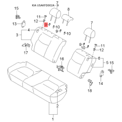 Датчик положення колінвалу 0K30A-18891 Mobis
