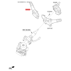 Переключатель стеклоочистителя 93420-1U000 Mobis