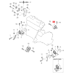 Пистон (клипса, защелка) крепления топливной трубки 35302-02550 Mobis