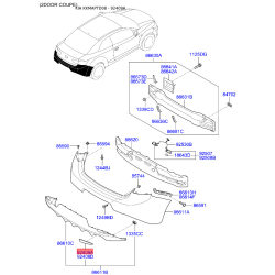 Фонарь задний правый 92406-1M300 Mobis