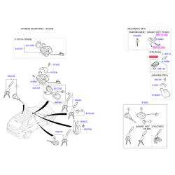 Брелок без ключа 95430-2S700 Mobis