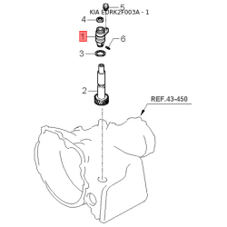 Гідравлічний насос, кермо 57100-2F200 Mobis