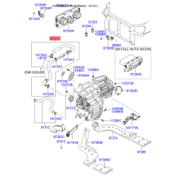 Шланг, теплообмінник - опалення 97311-2E210 Mobis