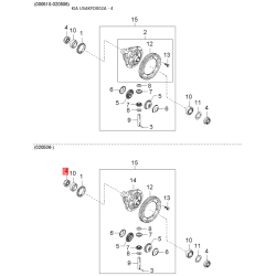 Втулка стабилизатора 0K33C-34156 Mobis