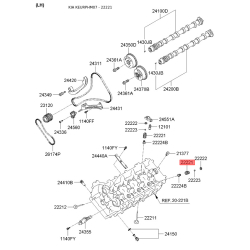 Пружина клапана 22221-3C105 Mobis