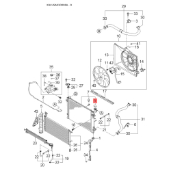 Выпрямитель, генератор 37367-3E100 Mobis