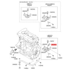 Датчик температури охолоджувальної рідини 39220-2B000 Mobis