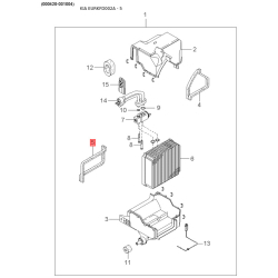 Чохол півосі (пильник) приводного валу 0K30B-22540 Mobis