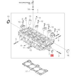Підшипник контактного кільця, генератор 37342-22210 Mobis