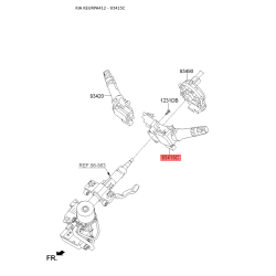 Переключатель указателей поворота 93410-A4630 Mobis