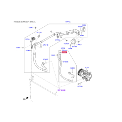 Розширювальний клапан, кондиціонер 97812-C2000 Mobis