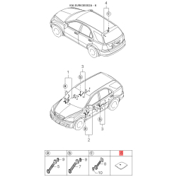Прокладка труби вихлопного газу 28764-4A900 Mobis