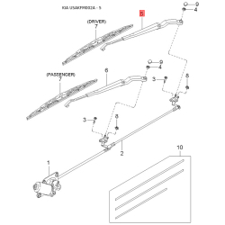 Вимикач 0K080-66600 Mobis