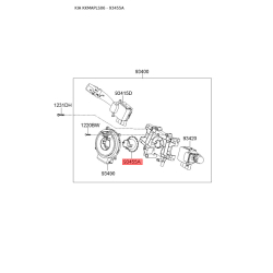 Витая пружина, подушка безопасности 93440-2F000 Mobis