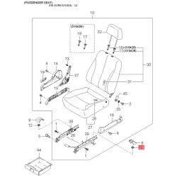 Датчик кисню (лямбда-зонд) 0K2A5-18861 Mobis