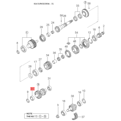 Трубка (шланг, патрубок) маслопровода 0K04R-14720A Mobis
