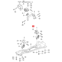 Винт обивки салона K9987-10412B Mobis